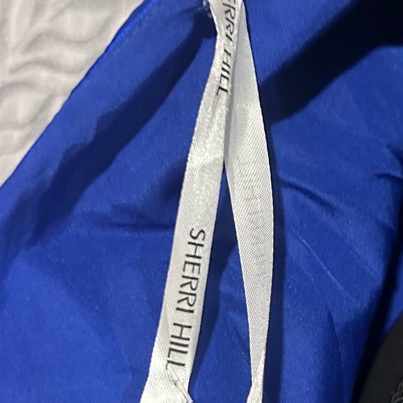 Royal blue strapless gown prom dress NWT size 2 - Picture 13 of 14